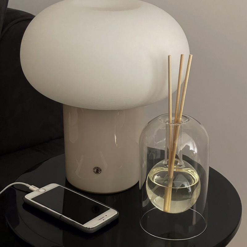 Xiaohongshu Muji 同じスタイルのガラスアロマボトルディフューザーボトル屋内透明無火アロマセラピーラタンフレグランスボトル|undefined