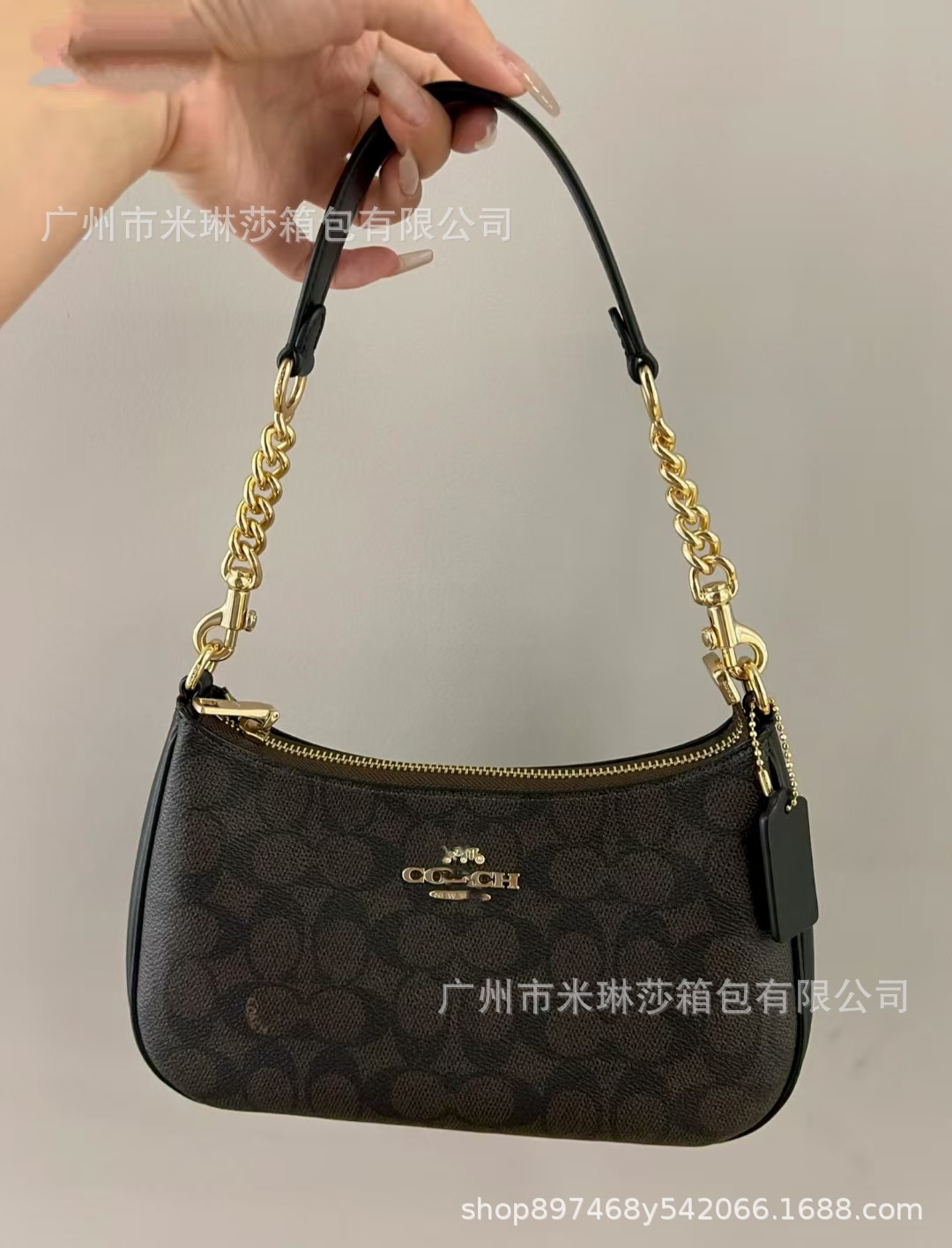 Versión alta de Kome C casa Teri25 bolso de cuero para mujeres brazales de moda versátil bolso de mahjong de flores viejas bolsas de hombro