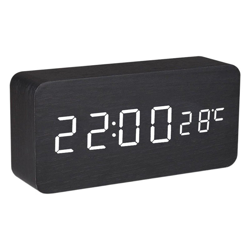 Цифровые СВЕТОДИОДНЫЕ Деревянные электронные часы студент специальный будильник артефакт пробуждения дети Повтор цифровой дисплей будильник оптом