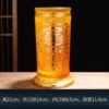 Pearl, gold, amber and glazed incense barrel [cai character style]