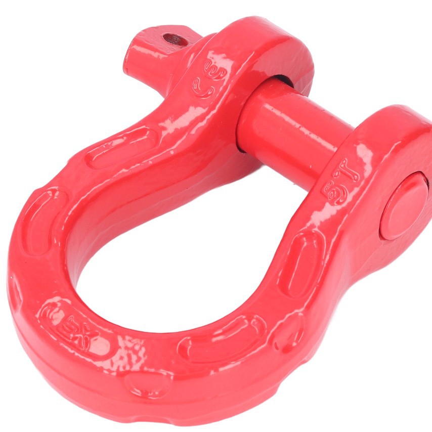 汽车拖车绳u型钩拖车钩越野拖车带卸扣拖车用u型扣牧马人前后杠