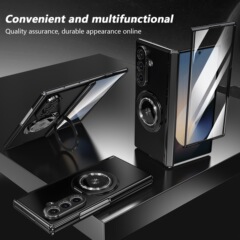 Galaxy ZFold7/6 携帯電話ケース FindN5 磁気回転スタンド ZFlip7 シェルフィルム X6 保護カバーに適しています。