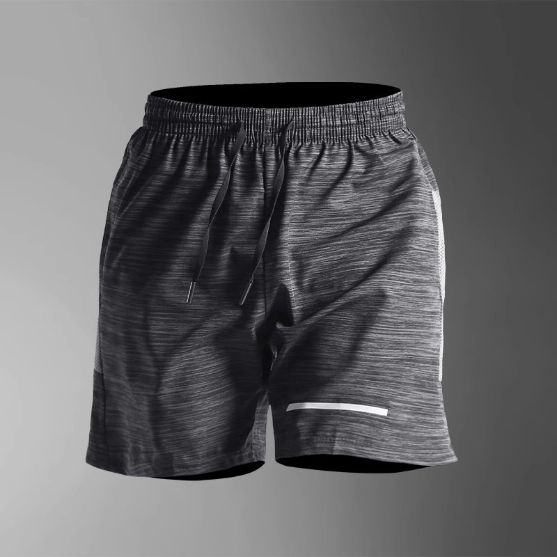 Pantalones cortos deportivos para hombres hielo rápido secado verano delgado ocio transpirable pantalones de baloncesto de gimnasio