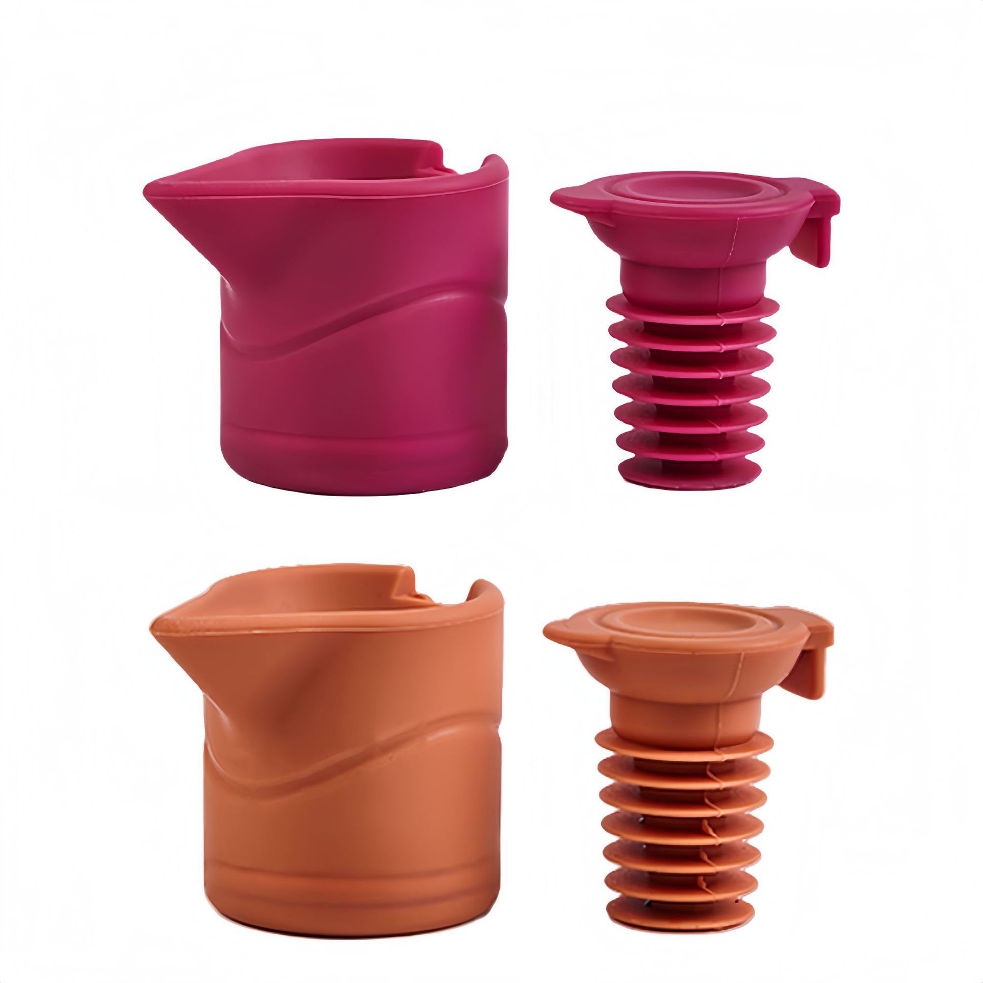 로즈 레드 + 오렌지