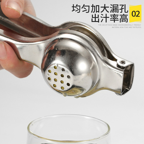 Mini pomegranate orange juicer squeeze lemon juicer manual lemon juicer stainless steel juicer