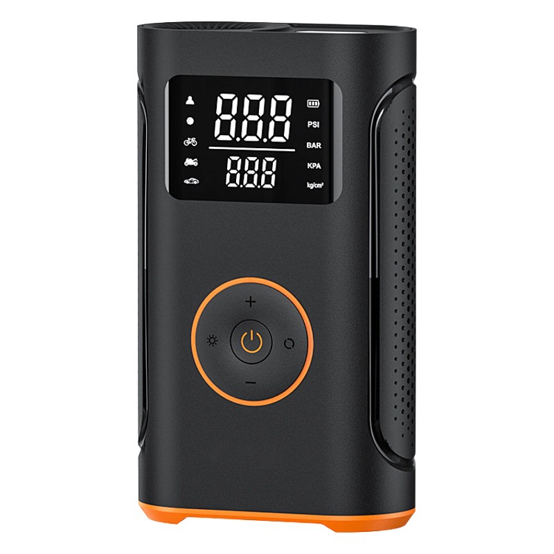 Bomba infladora eléctrica de coche portátil en Amazon Función de pantalla digital Función de inflación rápida de 19 cilindros para moto