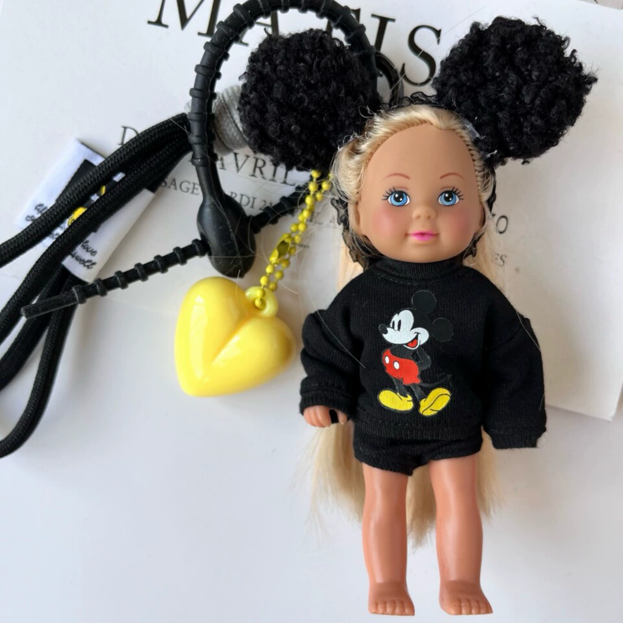 Кукла, милая подвеска, брелок handmade