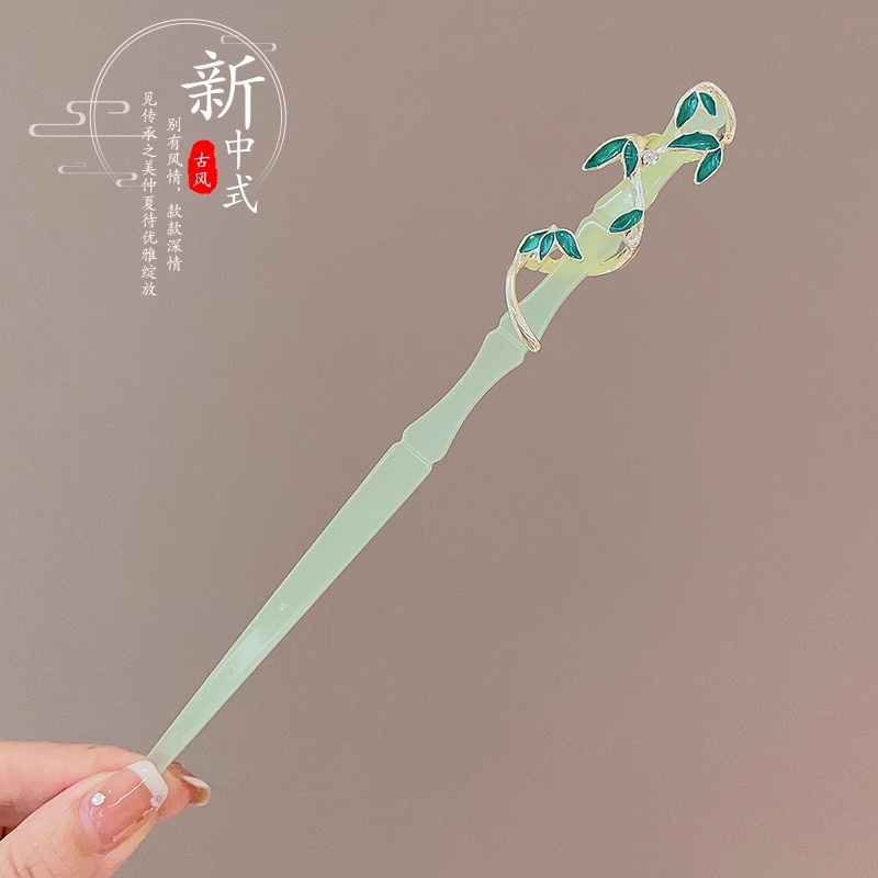 Estilo antiguo borla Flor horquilla de las mujeres nuevo estilo chino de alta calidad accesorios para el cabello Hanfu tocado horquilla paso sacudida updo horquilla para el cabello