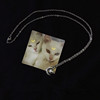 Retro brand necklace, small chain, universal accessory, simple and elegant design
