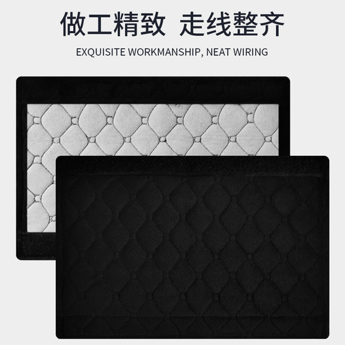 Car Safety Belt Shoulder Cover Short Plush Shoulder Pad Extended Solid Crystal Fleece Shoulder Cover for Child Seat Belt