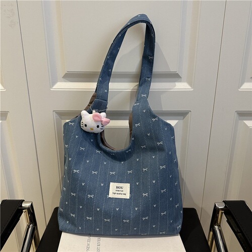 New 2025 Summer Minority Casual Shoulder Bag Trendy Fashion Handbag for Women Vacation Tote Bag