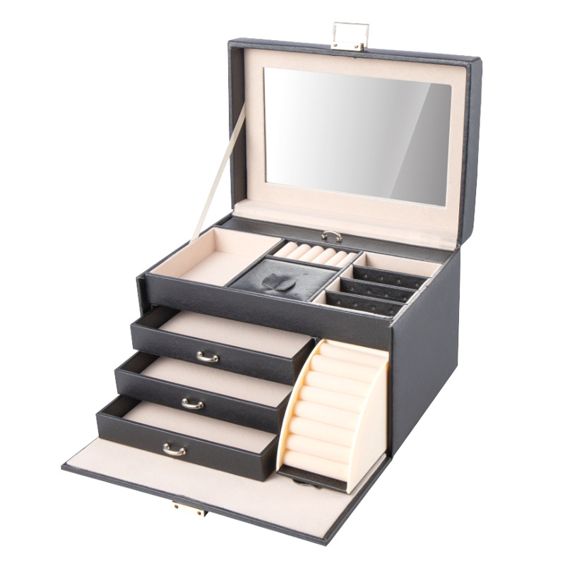 厂家直供 首饰收纳盒项链耳环耳钉耳饰手镯戒指精致饰品