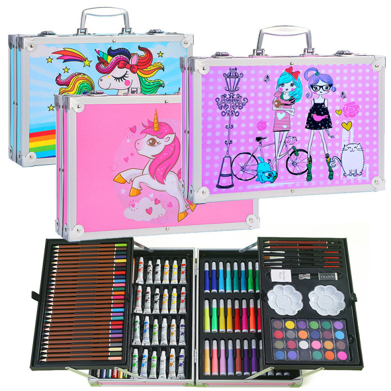 Kids Art Set Children Drawing Set Water Color Pen Crayon transfronterizo