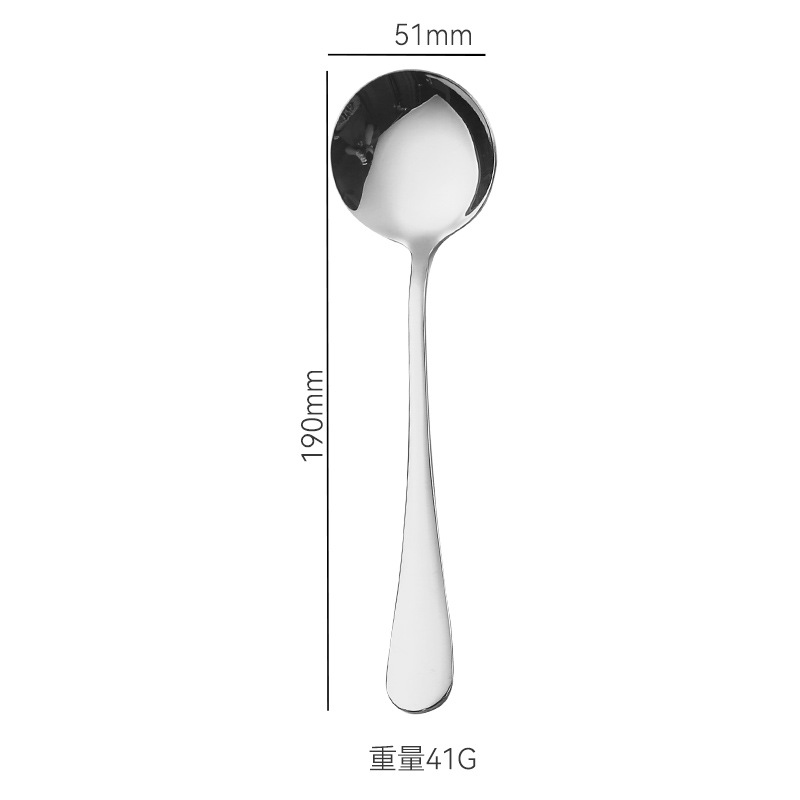 Transfronterizo Amazon engrosado filete cuchillo y tenedor cuchara Jieyang 1010 vajilla de acero inoxidable casa hotel comida occidental al por mayor