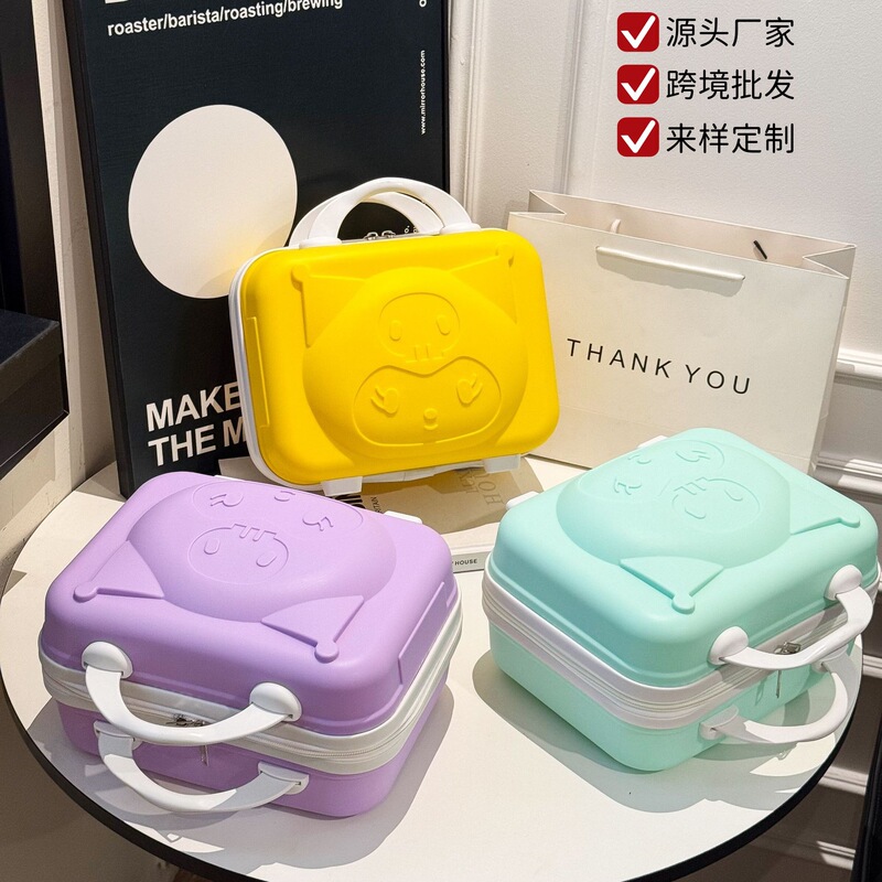 Luggage Factory 14inch Suitcase Small Cosmetic Case Souvenir Suitcase Can Be Printed with Logo Wholesale P002