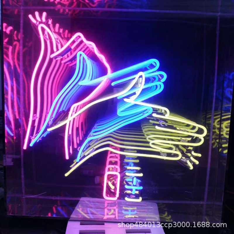 玻璃霓虹灯管Neon发光字招牌定制字母灯管字制作LOGO灯管ins霓虹