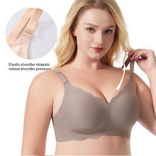 亚马逊新品 跨境专供 欧美爆款 外贸无痕女士大码内衣胸罩可定制