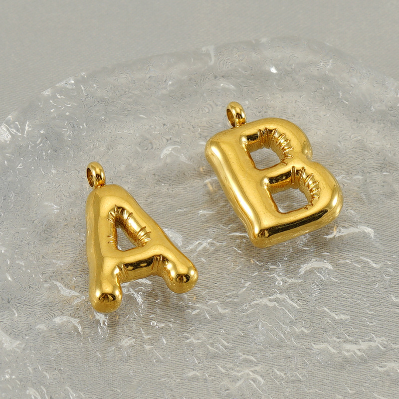1 Piece Quantity 1 Piece Stainless Steel Letter Pendant