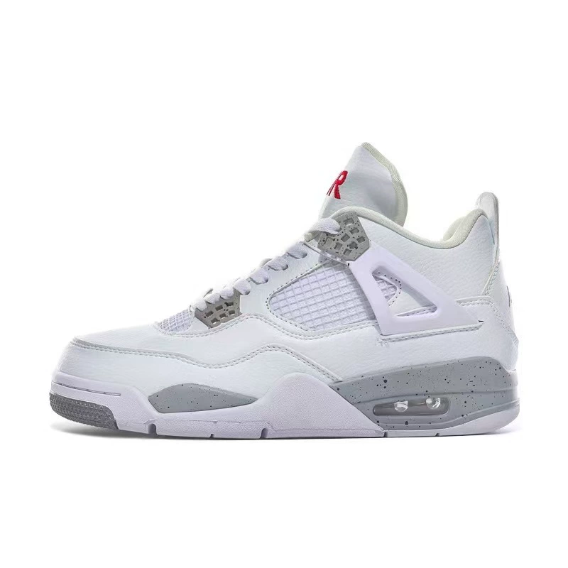 Air Jordan, белые кожаные баскетбольные кроссовки для мужчин и женщин, спортивная обувь, мягкая пятка, телячья кожа