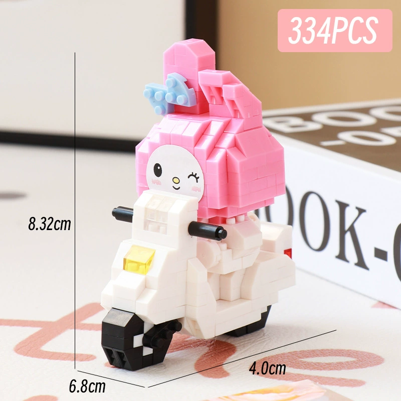 Mini Brick Figures (Lego) Cartoon Micro Constructor, Multiple Characters, 168–532 pcs Variants