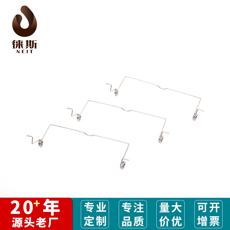 厂家 五金机械配件不锈钢扭力扭转左右旋转扭簧垃圾桶弹簧定 制