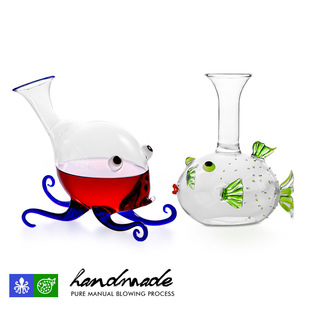 Handmade Creative Octopus High-grade Sense Internet-famous Fast Wine Decanter Household High-end Wine Dispeller Pot