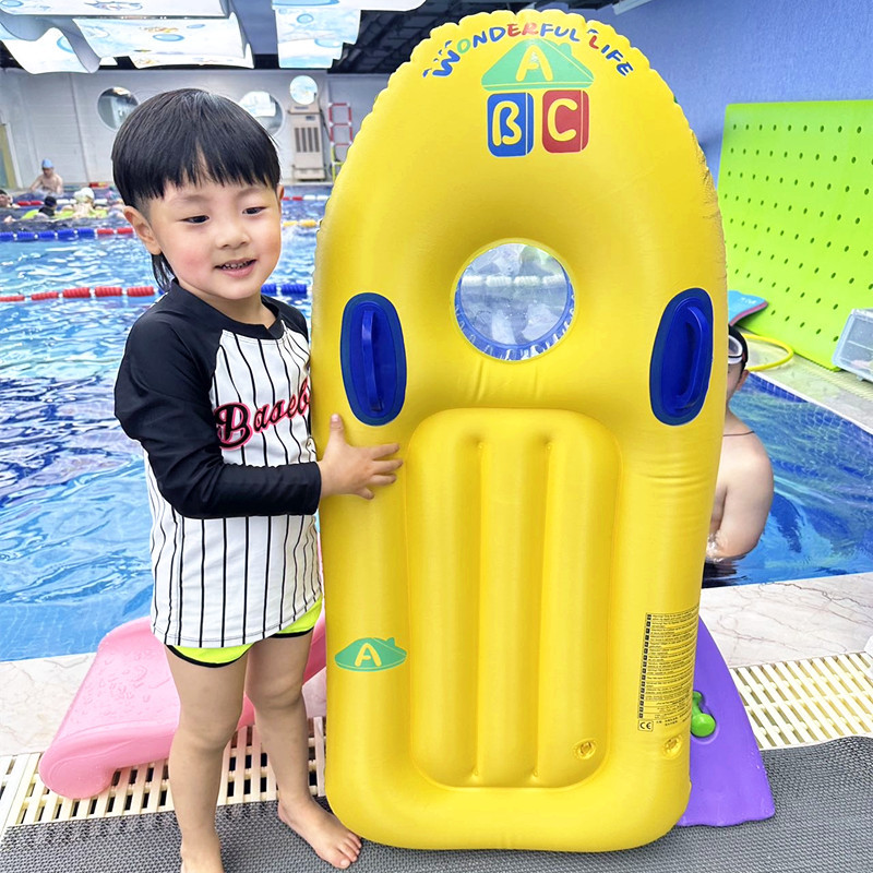 Swimming God cross-border children's inflatable floating row men's and women's floating board buoyancy water board surfboard PVC water supplies wholesale