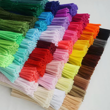 8MM密扭扭棒花束手工diy材料包儿童加密全套毛根绒条妞妞棒批发