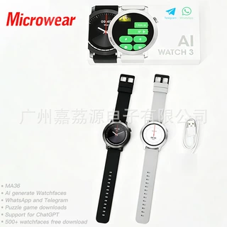 智能手表AI WATCH 3无线充电蓝牙通话IP68防水微信回复游戏娱乐