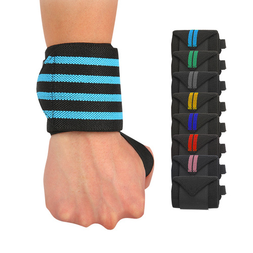 Manufacturer wholesale professional sports bandage wrapped wrist braces badminton weightlifting dumbbell booster belt wrist braces wholesale