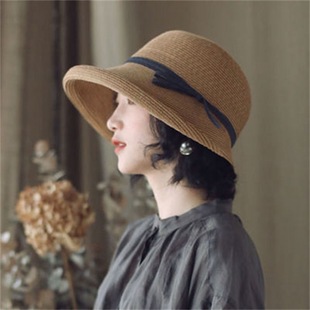 New Summer Hat, Short Curly Hair, Short Straight Hair, Fashionable Fisherman Hat, Simple Sun Hat, Cool Hat