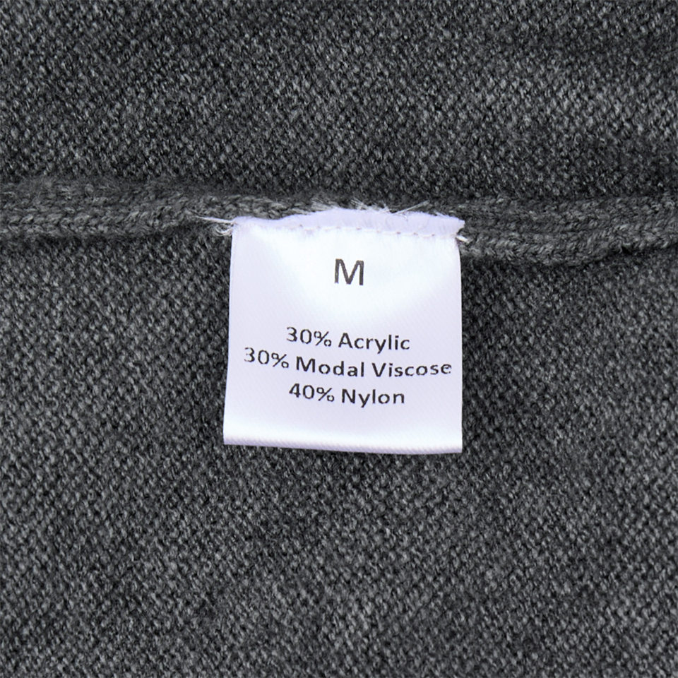 Áo cardigan len dệt kim cổ tròn dáng rộng phong cách Âu Mỹ — Màu vàng nhạt, Màu đỏ sẫm, Xanh ô liu, màu xám chi tiết 21