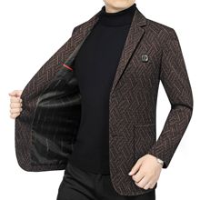2024冬季毛呢大衣男羊毛呢中青年双面羊绒尼翻领外套男士呢子大衣