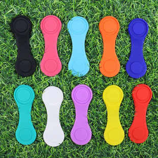 Magnetic Hat Clip Golf Hat Clip Silicone 25mm Ball Mark Making Logo Golf Supplies Accessories