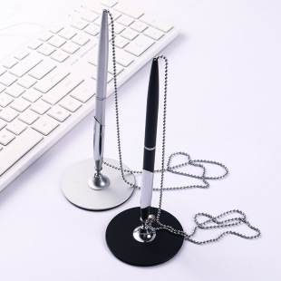 Manufacturer Wholesale Bank Hotel Counter Signature Pen Business Office Desk Signature Pen Printing Logo Gel Pen