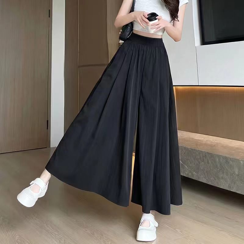 Ice Silk Yamamoto Pants Skirt for Women, Summer Thin Casual Loose Slimming Plus Size A-Line Wide-Leg Pants Casual Pants Ice Silk Yamamoto Pants Skirt for Women, Summer Thin Casual Loose Slimming Plus Size A-Line Wide-Leg Pants Casual Pants
