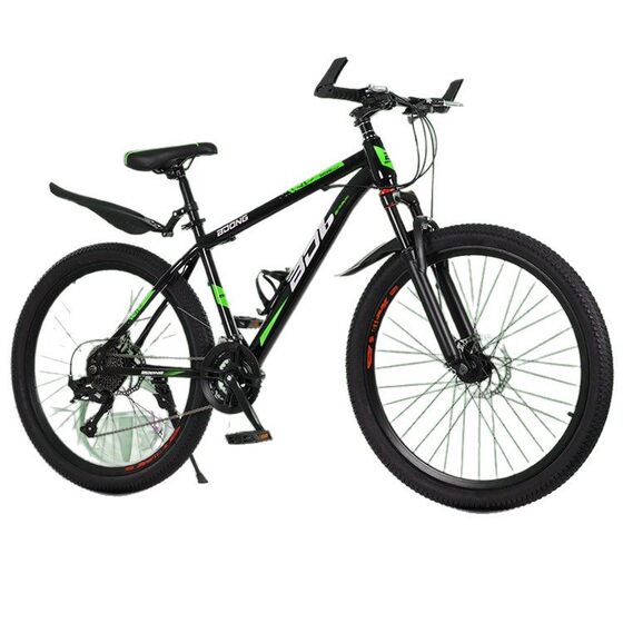 Mountain Bike 26 Inch Mountain Bike Variable Speed Bike Front and Rear Dual Disc Brake Off-Road Vehicle 24 Inch 21 Speed Bike