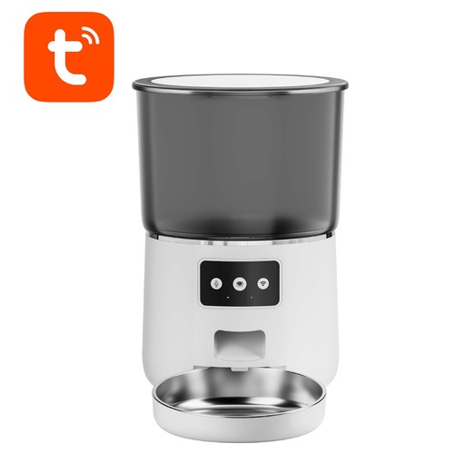 Pet smart feeder 4L food storage WIFI remote timing and quantitative APP meal automatic feeding machine for cats and dogs