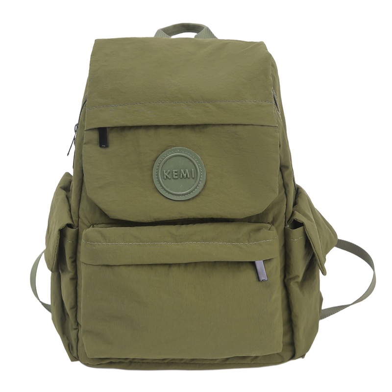 Casual, ligero y de gran capacidad, mochila para niños y niñas, mochila simple de color sólido para estudiantes de primaria, nueva mochila infantil transfronteriza