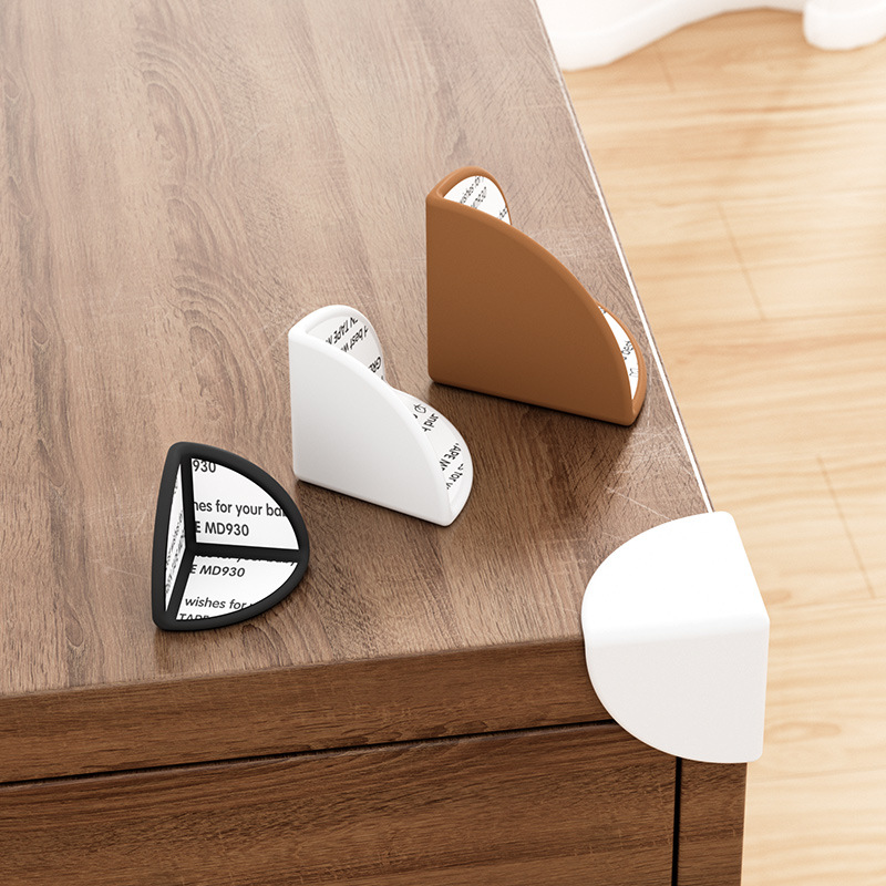 Table Corner Anti-collision Corner Free Furniture Pointed Corner Soft Edge Baby Anti-collision Corner Protection Coffee Table Corner Safety Protection Paste