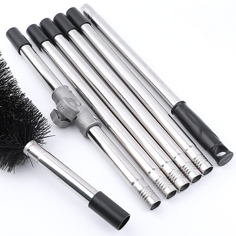 cepillo de aleros cepillo de limpieza de zanja cepillo de tubería de drenaje cepillo de hoja caída con pequeño trepante sin trepante cepillo de limpieza de zanja de techo