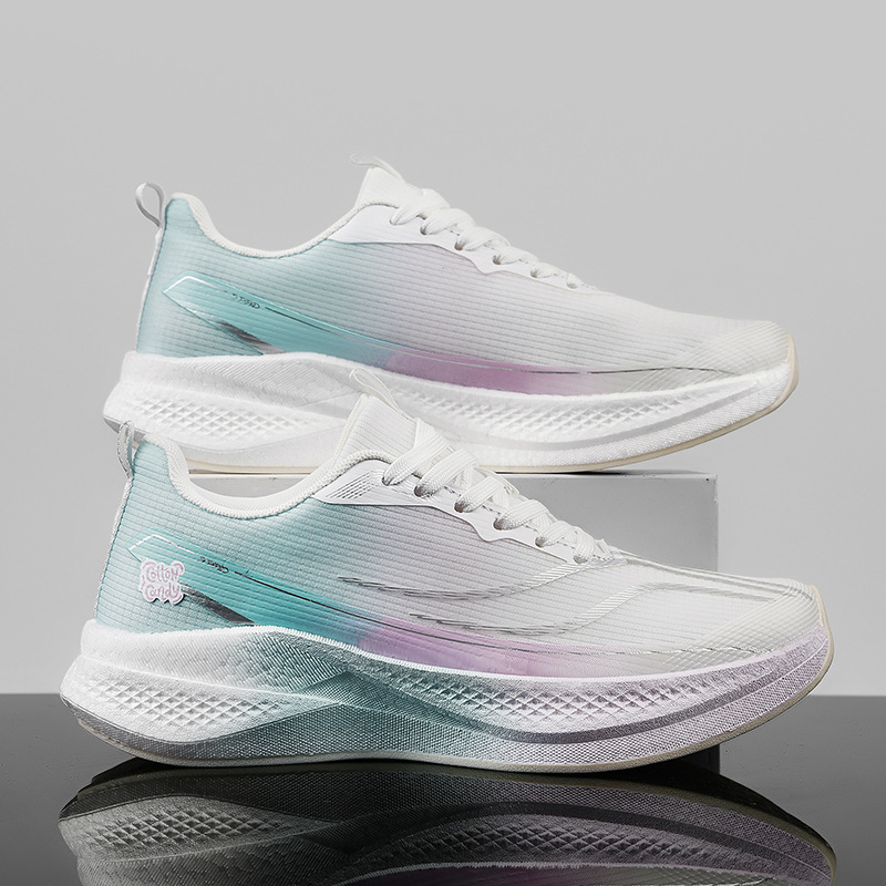 Unisex Low-Top Breathable Mesh Shoes with Soft Sole and Cushioning, High-Elastic Sports Shoes for Outdoor Racing Unisex Low-Top Breathable Mesh Shoes with Soft Sole and Cushioning, High-Elastic Sports Shoes for Outdoor Racing