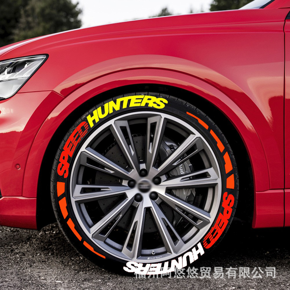 [Speed Hunter] Car Modified Letter Stickers Speed Hunter Additional Various Blades