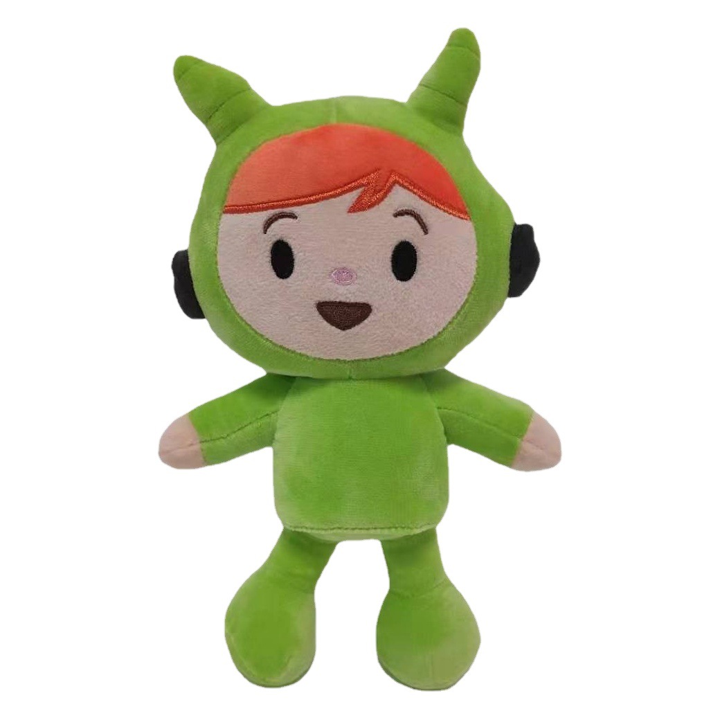 Juguetes de peluche de Pocoyo, muñecas Ellie la elefanta, Bato el pato, Lula el perro, lindos.