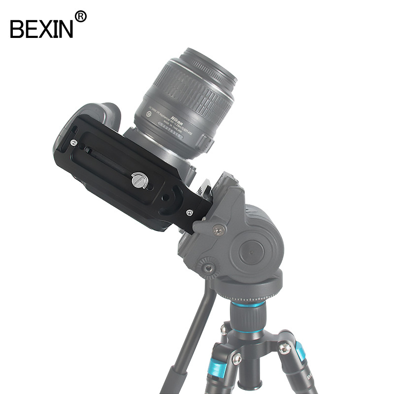 Beixin SLR Cámara de liberación rápida vertical raqueta tablero adecuado para sombra SC Dajiang estabilizador PTZ tipo L liberación rápida tablero Accesorios