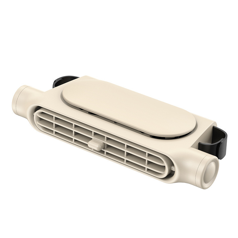 2025 クリエイティブ新製品車後部座席ファン USB プラグイン 3 ギア車後部枕ブレードレスシートファンクロスボーダー|undefined