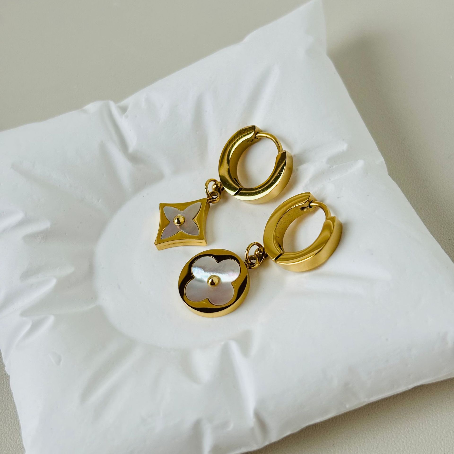 Asymmetrical earrings