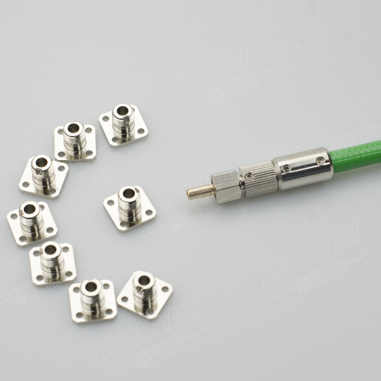 D80光纤底座 激光焊接机准直器接口 LKD80座子 D80耦合器接口