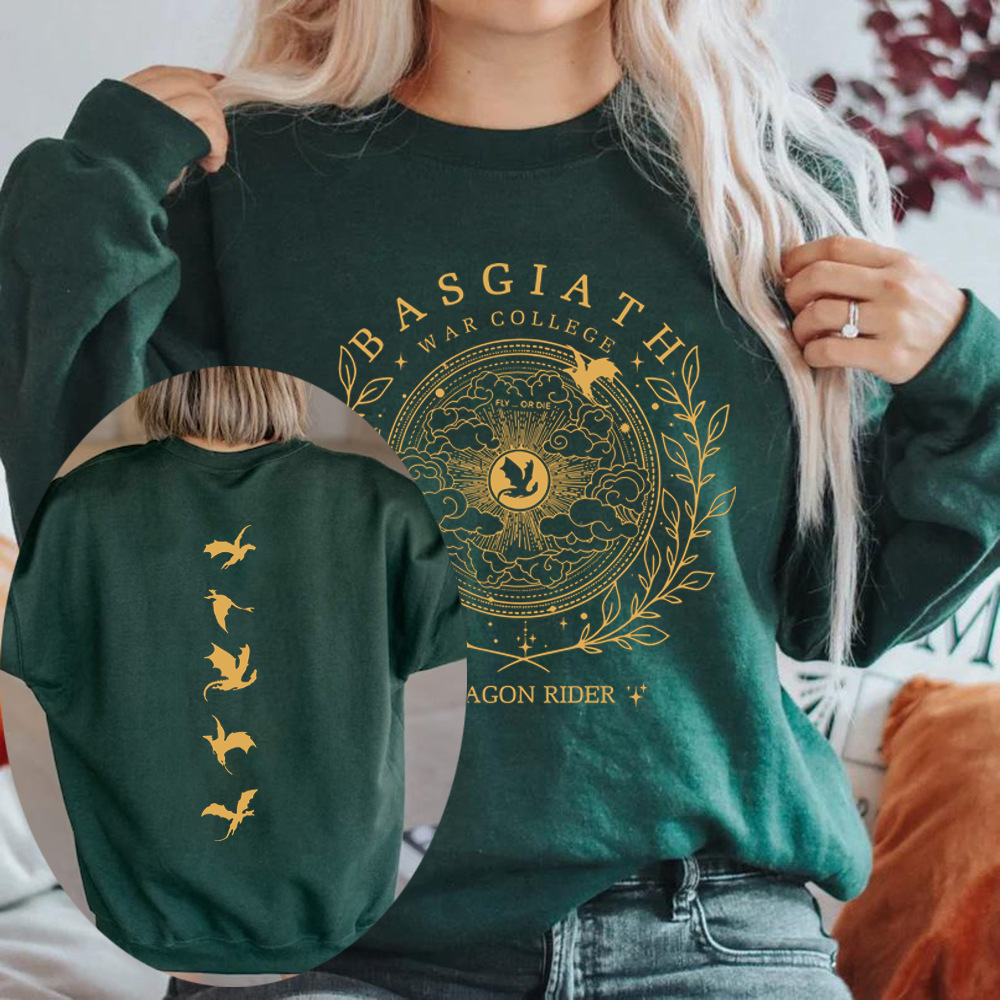 Basgiath War College 2-Sided Sweatshirt Fourth Wing Hoodie