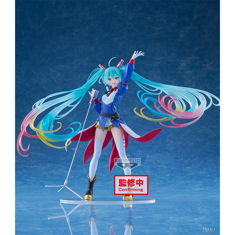 Original japonés original Hatsune Miku MIKU Hatsune Patrol hecho a mano Jingpin caja ciega adornos periféricos de animación